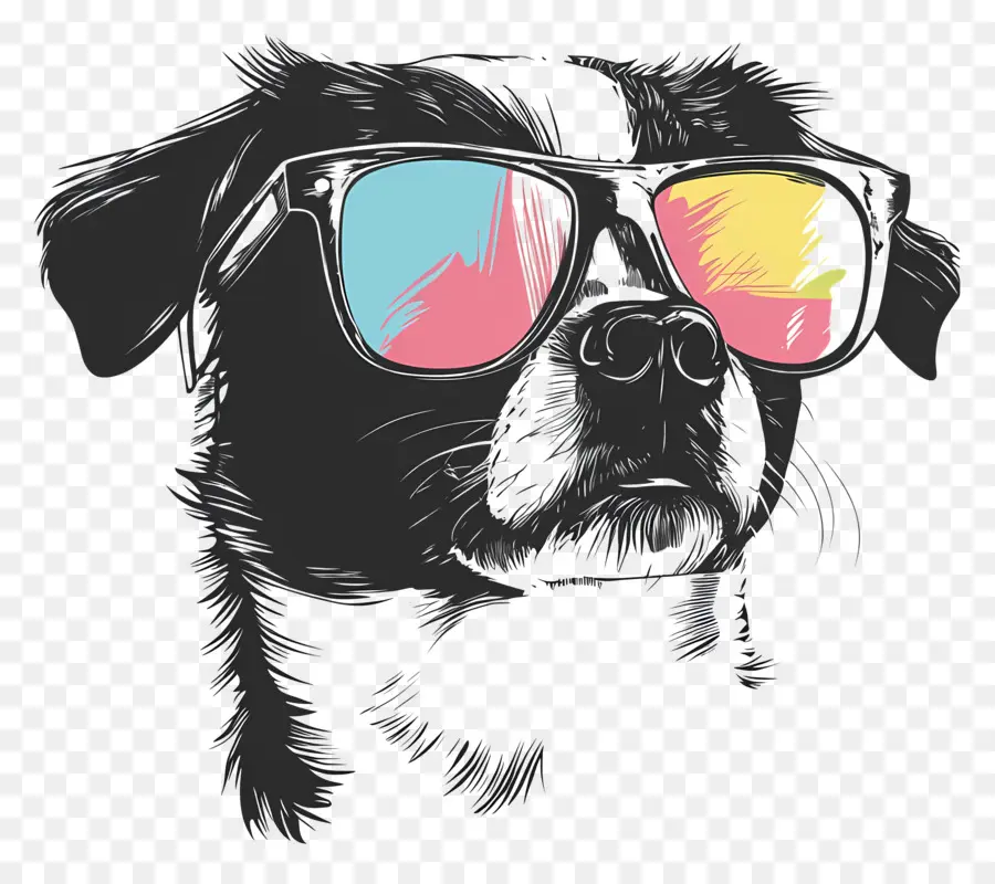 Gafas De Sol，Perro PNG