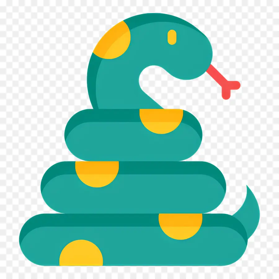 Serpiente，Serpiente Verde PNG