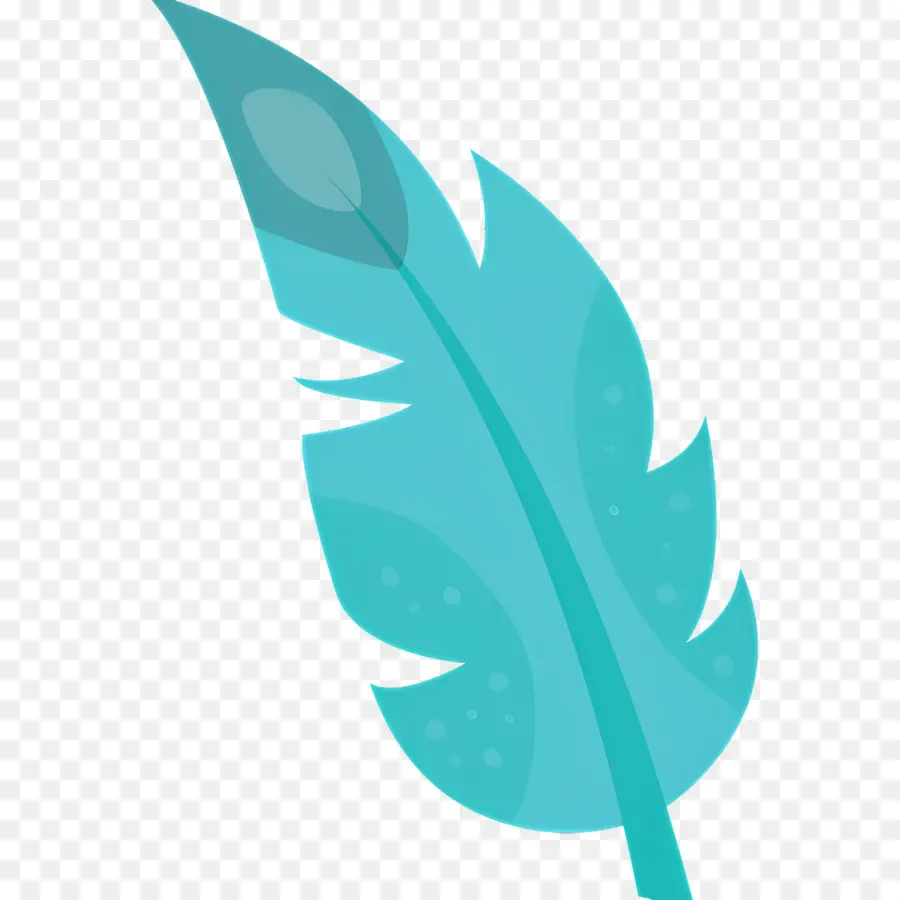 Pluma，Pluma Azul PNG