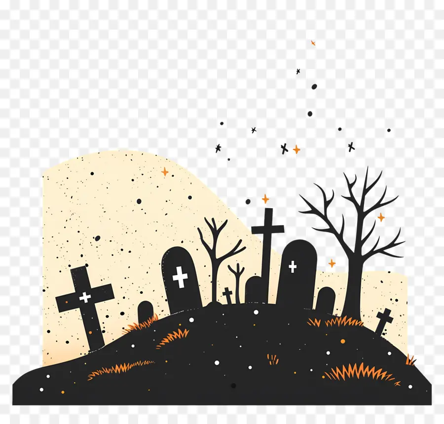 Cementerio De Halloween，Cementerio PNG