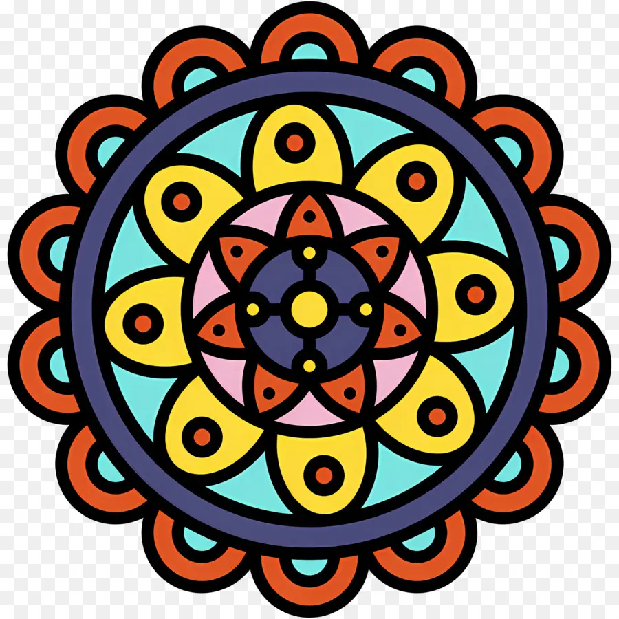 Mandala，Vistoso PNG