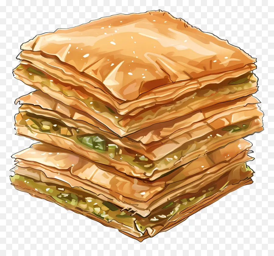 Pila De Baklava，Baklava PNG