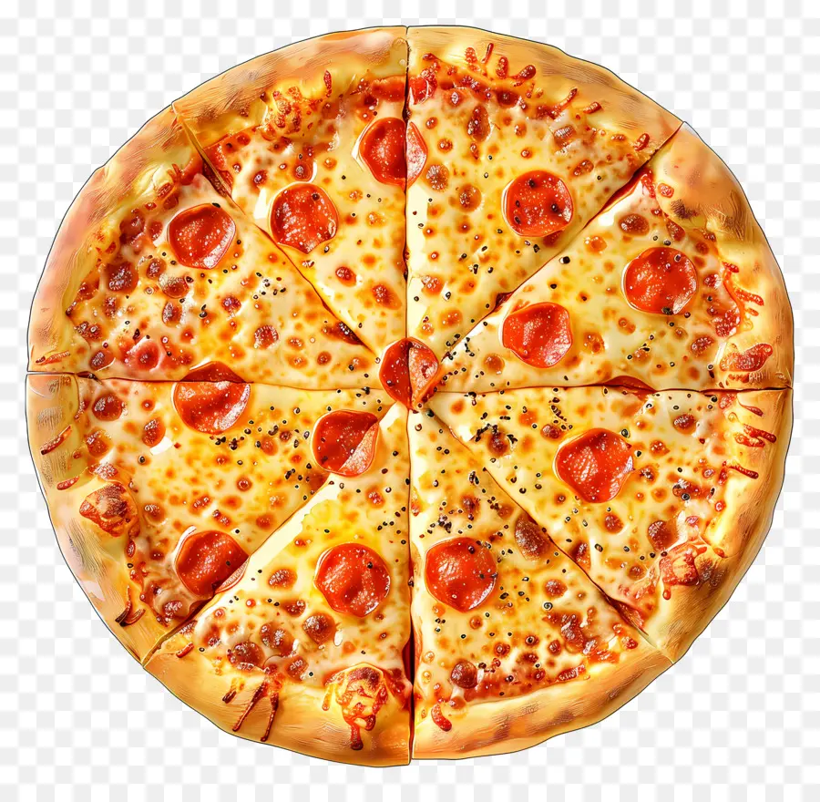 Pizza De Queso，Pizza PNG