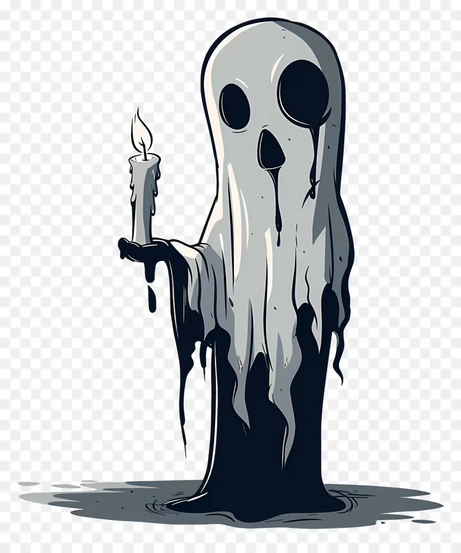 Vela Fantasma Triste，Fantasma PNG