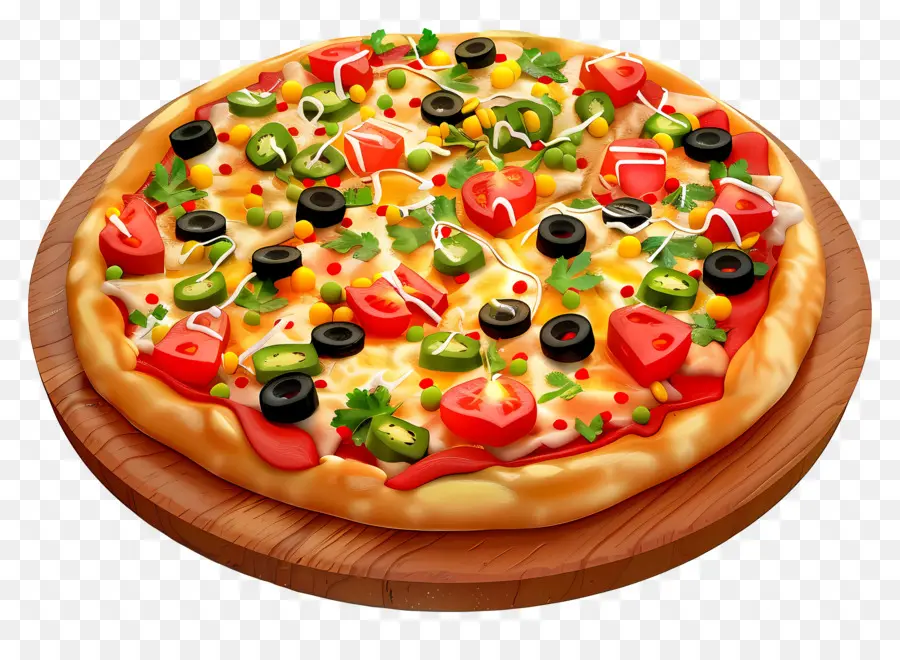 Pizza Mexicana，Pizza PNG