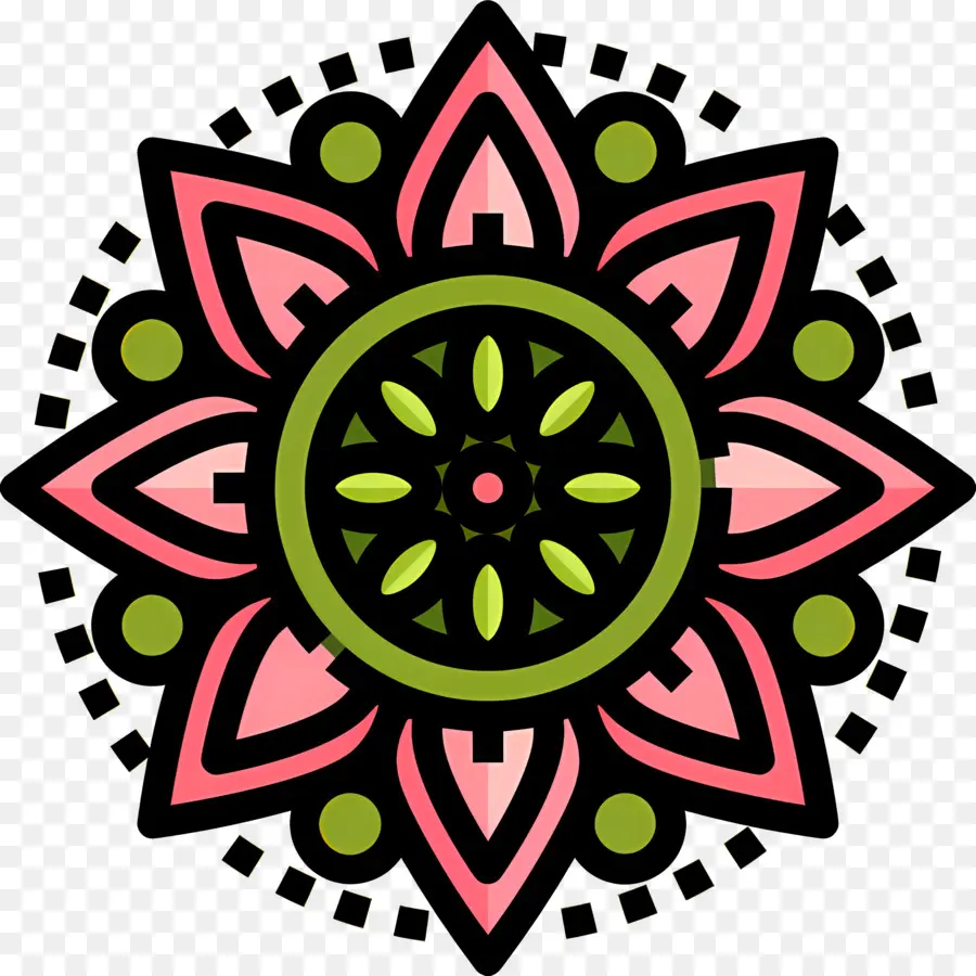 Mandala，Rosa PNG