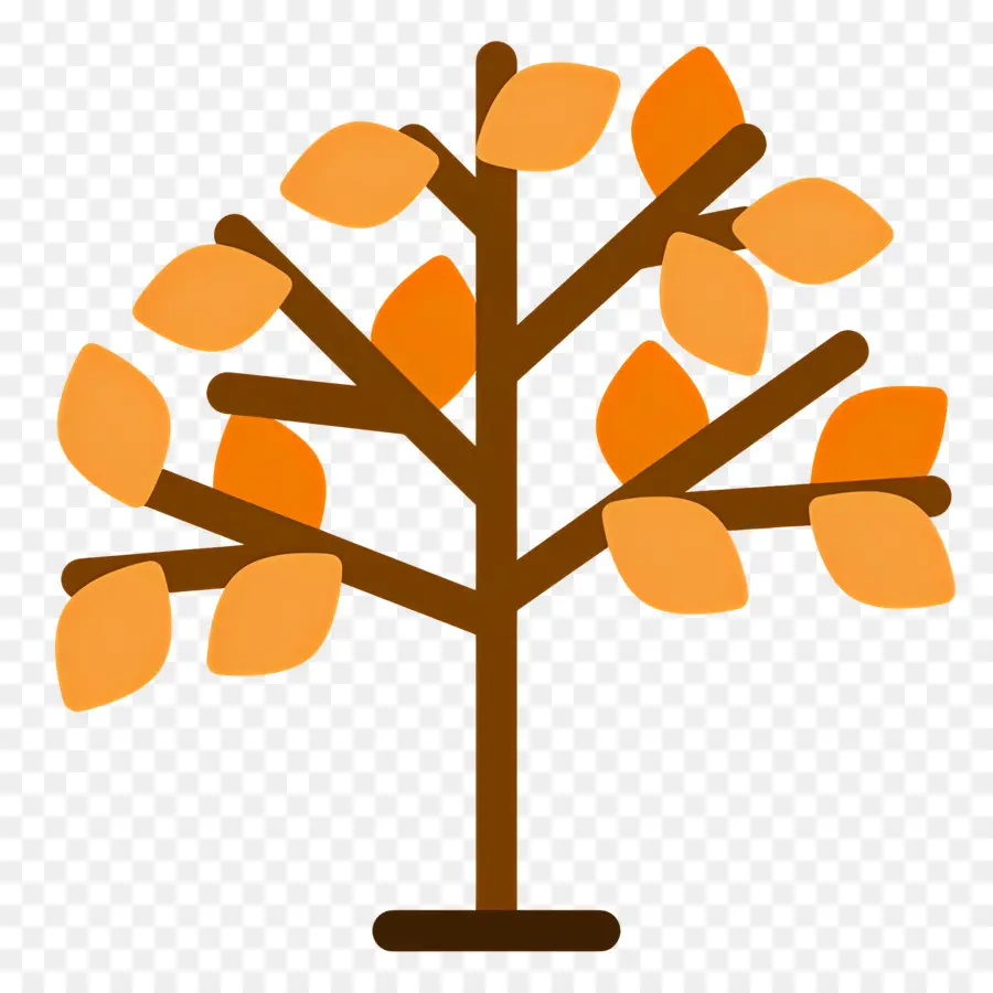 árbol De Otoño，Hojas PNG