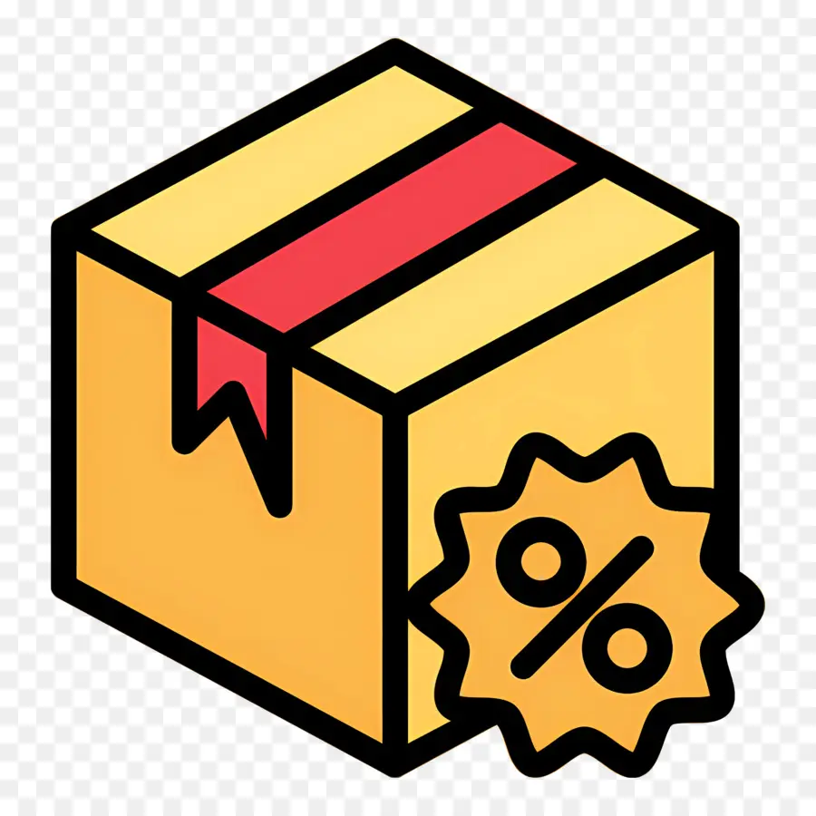 Caja De Descuento，Paquete PNG