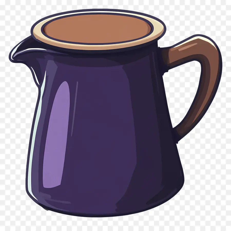 Jarra De Leche，Jarra Morada PNG