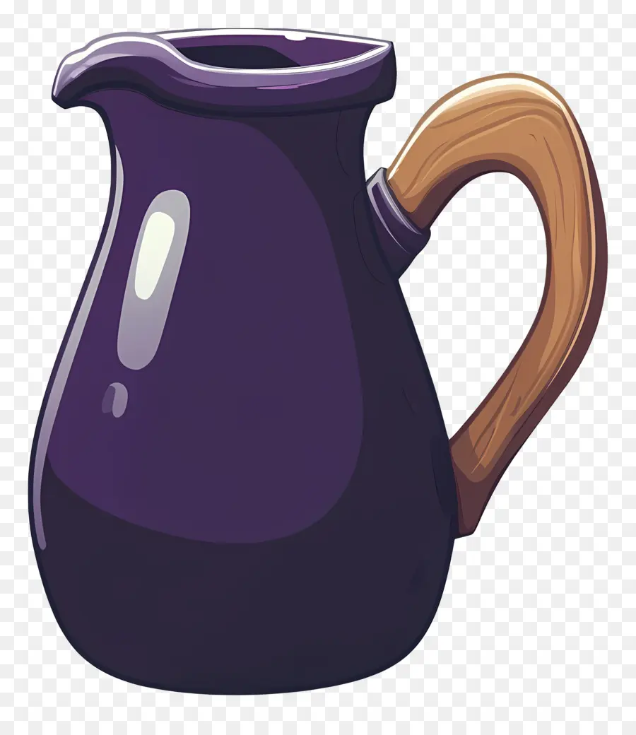 Jarra De Leche，Jarra Morada PNG