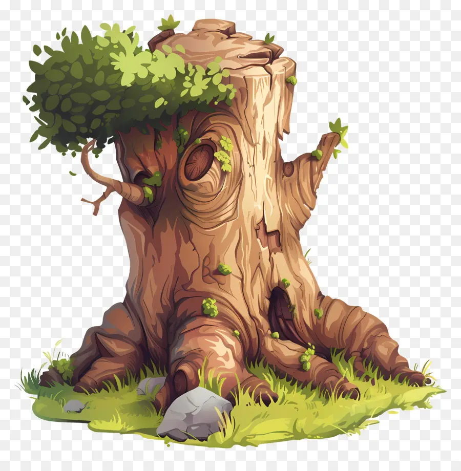 Tronco De árbol，Tocón De árbol PNG