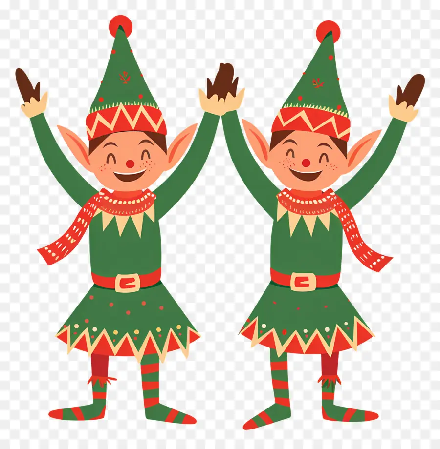 Duendes Navideños Escandinavos，Elfos Navideños PNG