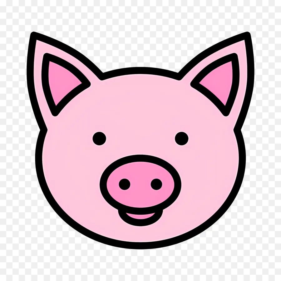 Cara De Cerdo，Dibujos Animados PNG