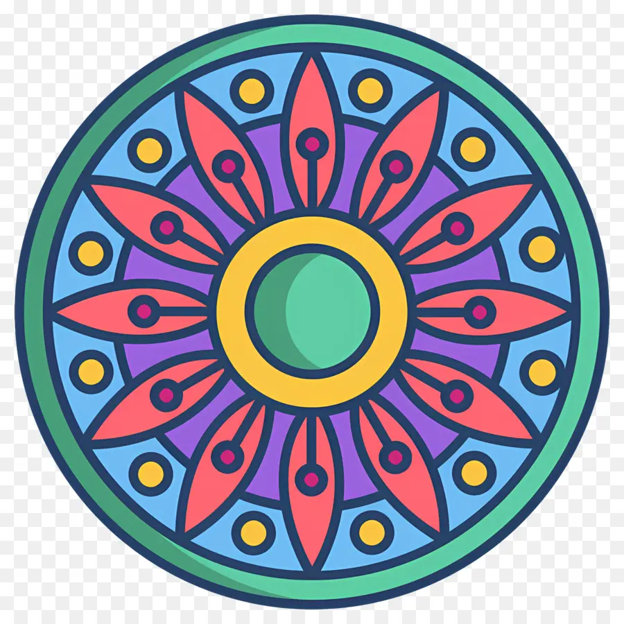 Mandala，Vistoso PNG