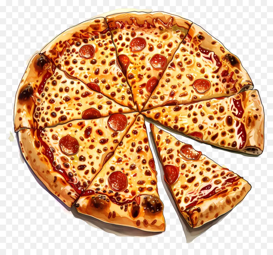 Pizza De Queso，Pizza PNG