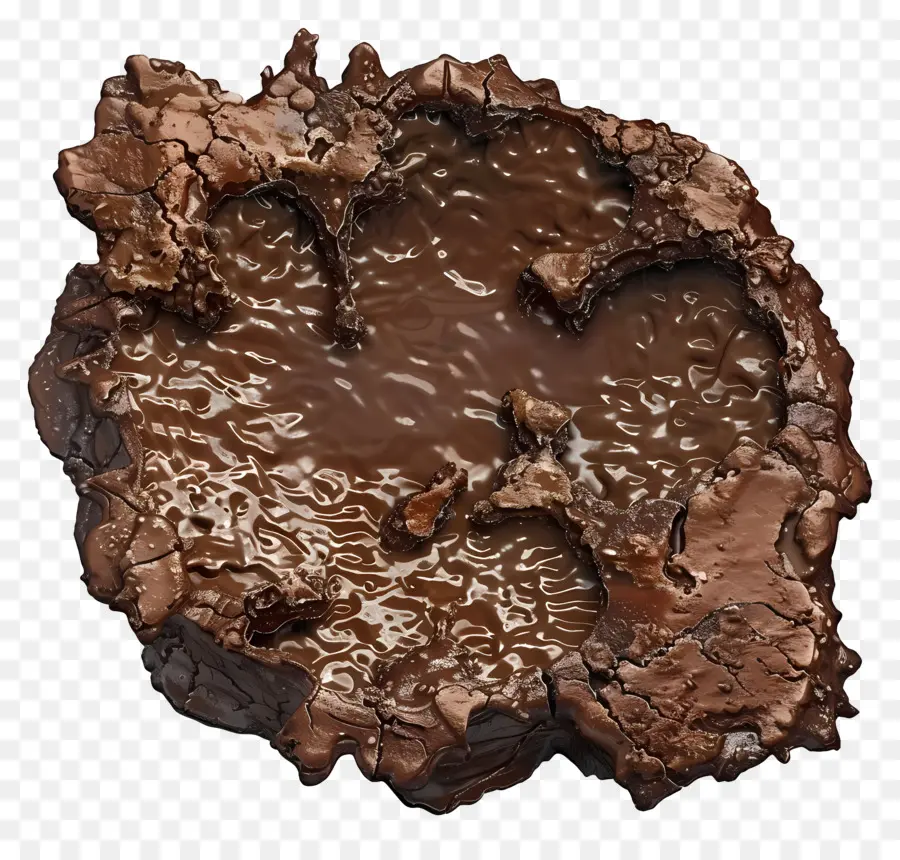 Charco De Barro，Brownie De Chocolate PNG