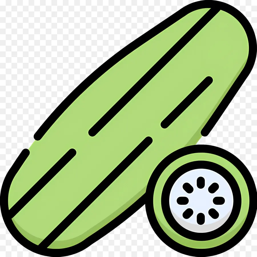 Pepino，Pepino Verde PNG