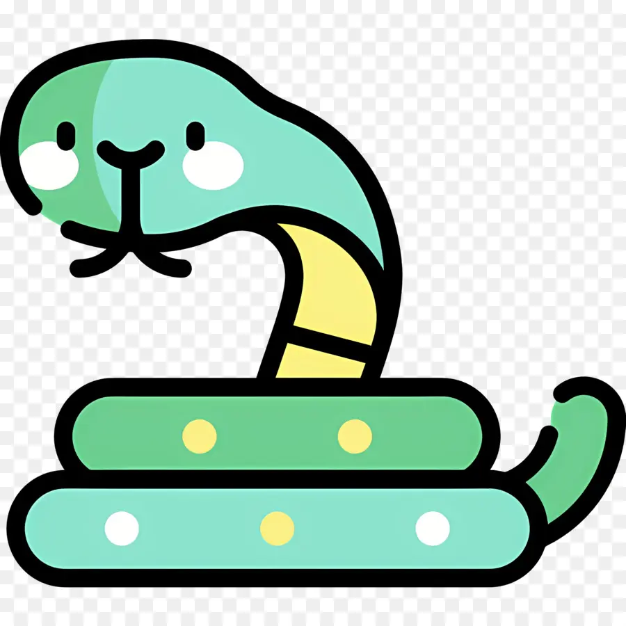 Serpiente，Serpiente Verde PNG