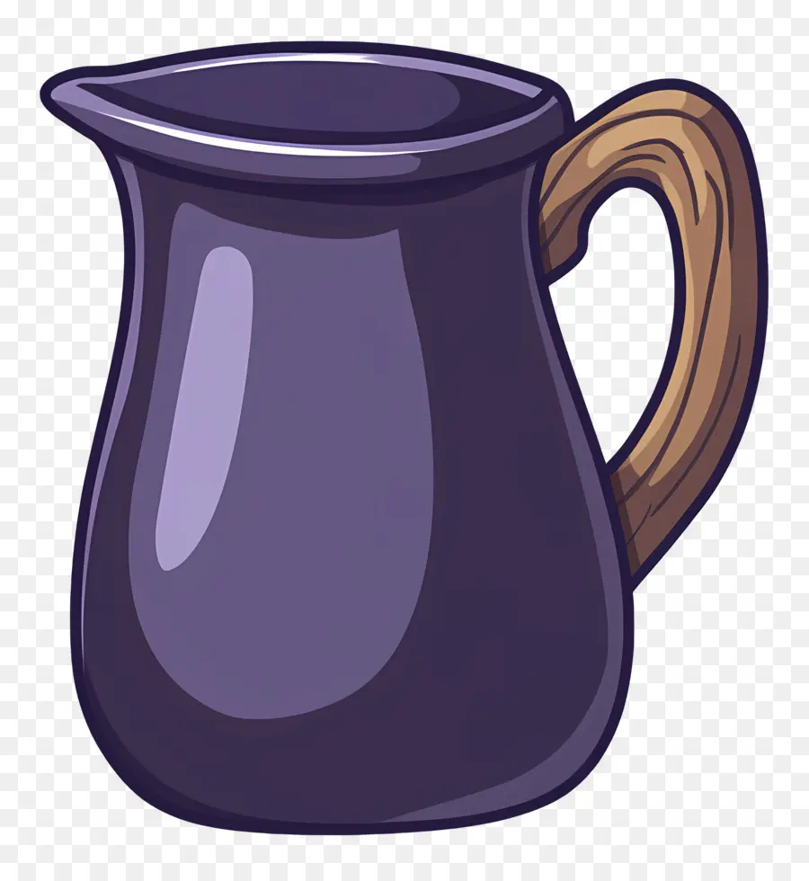 Jarra De Leche，Jarra Morada PNG