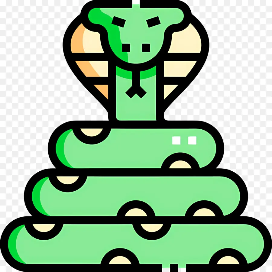 Serpiente，Serpiente Verde PNG