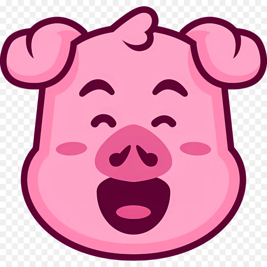 Cara De Cerdo，Cerdo Rosa PNG