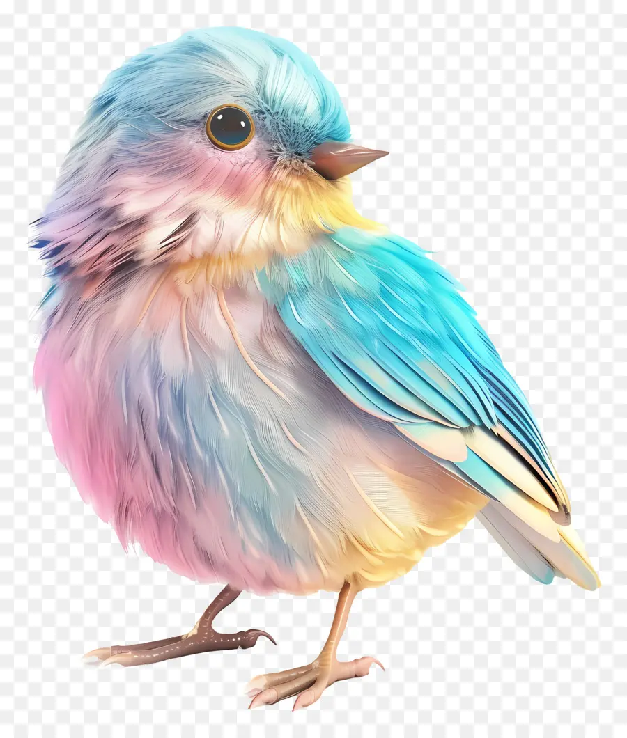 Pájaro Pastel，Pájaro Colorido PNG