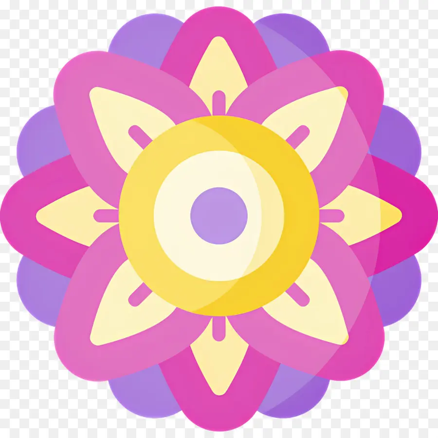 Mandala，Flor PNG