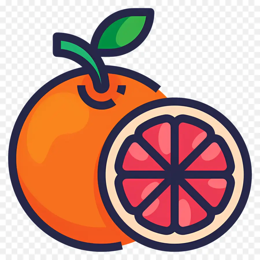 Pomelo，Naranja Y Rebanada PNG