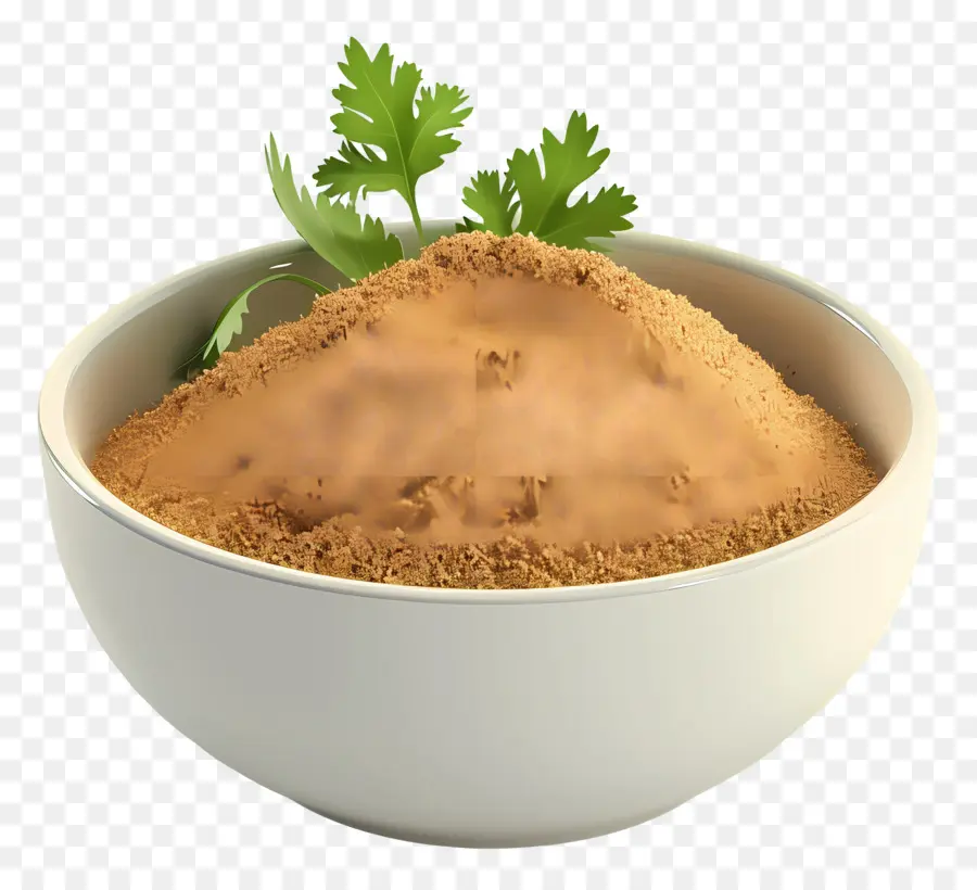 Polvo De Cilantro，Tazón De Especias PNG