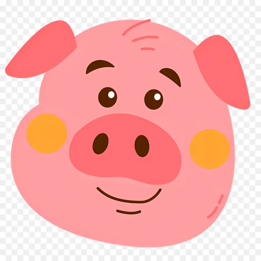 Cara De Cerdo，Cerdo Rosa PNG