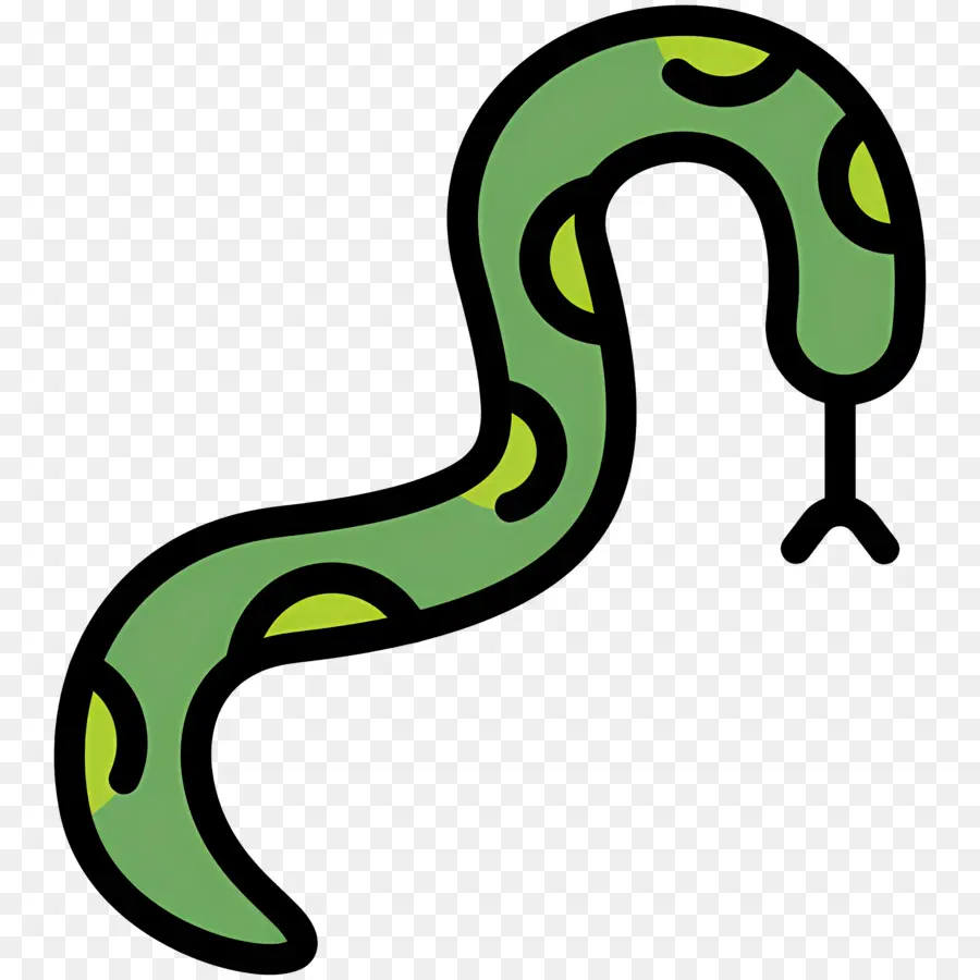 Serpiente，Serpiente Verde PNG