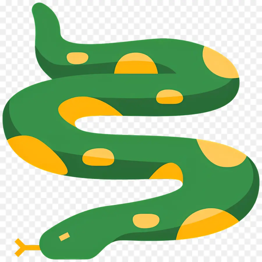 Serpiente，Serpiente Verde PNG