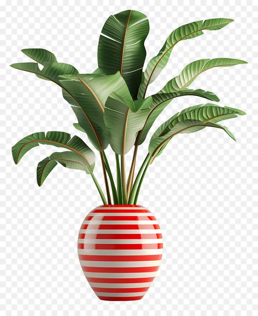 Planta Tropical En Maceta，Planta En Maceta PNG