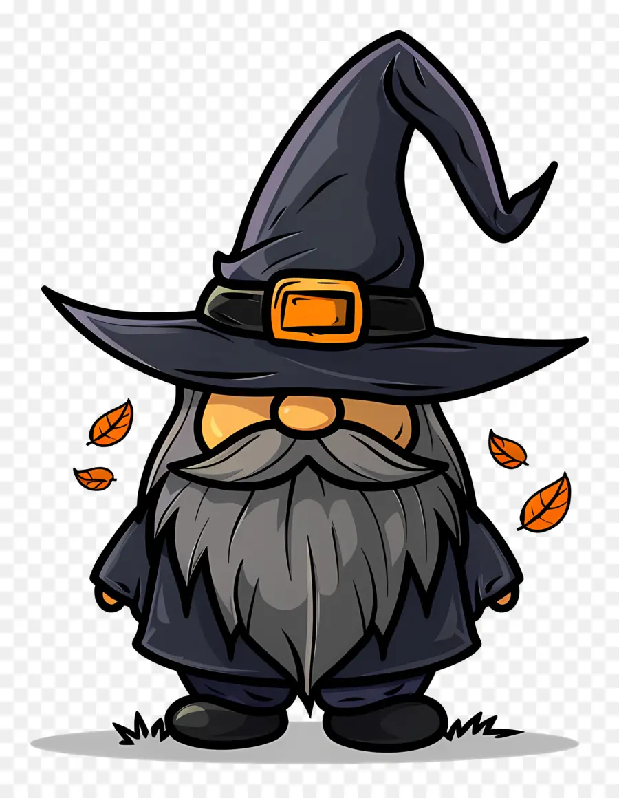 Gnomo De Halloween，Mago PNG