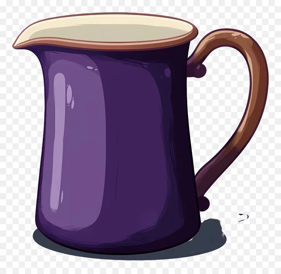 Jarra De Leche，Jarra Morada PNG