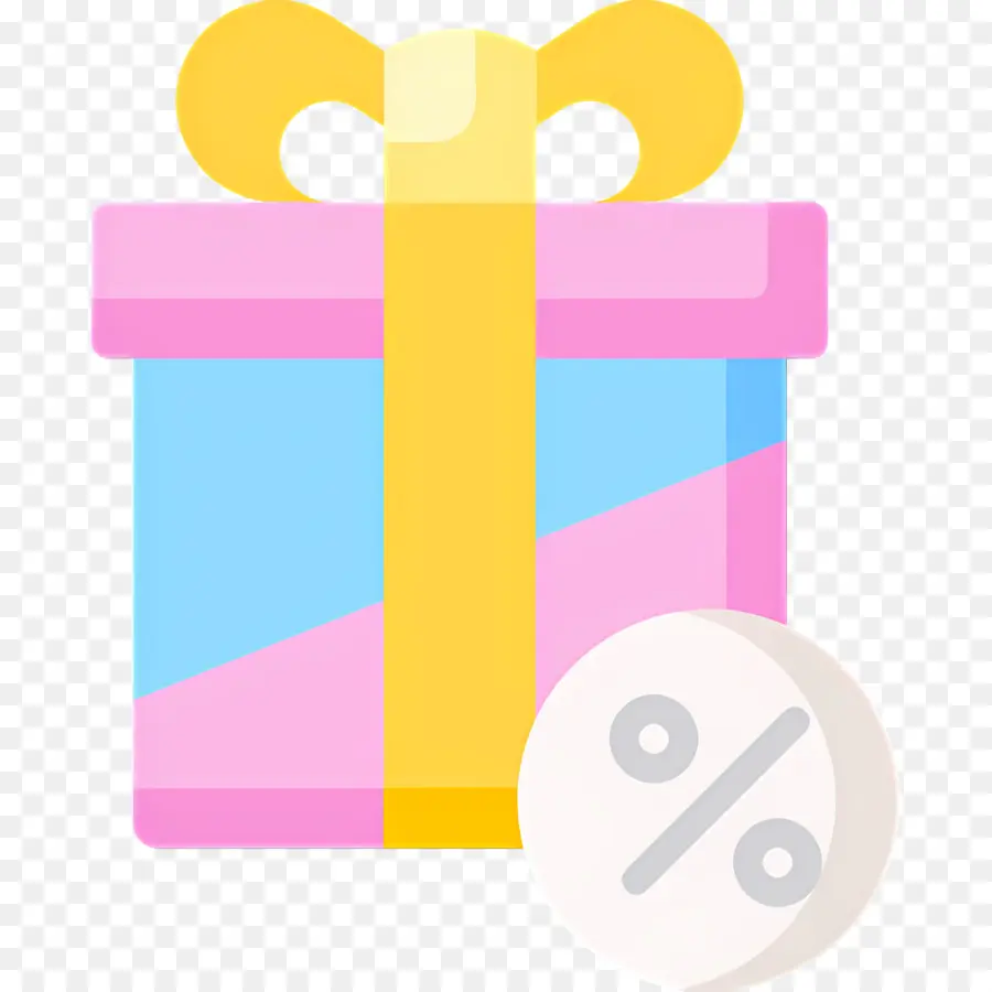 Caja De Descuento，Caja De Regalo PNG