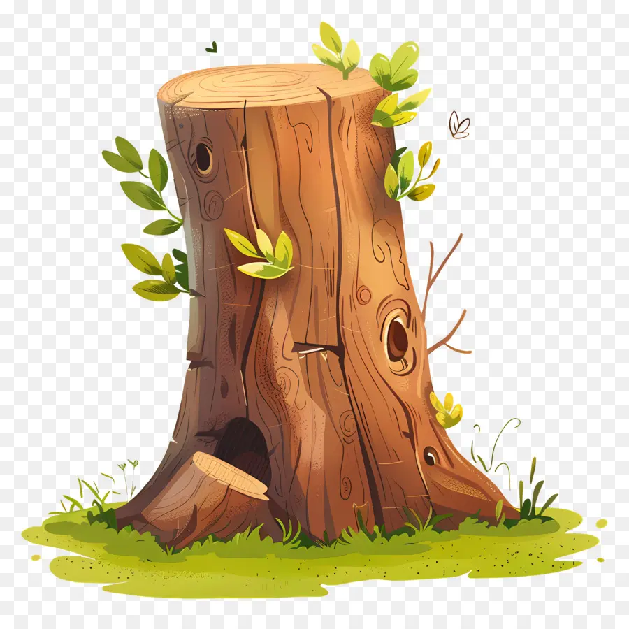 Tronco De árbol，Tocón De árbol PNG