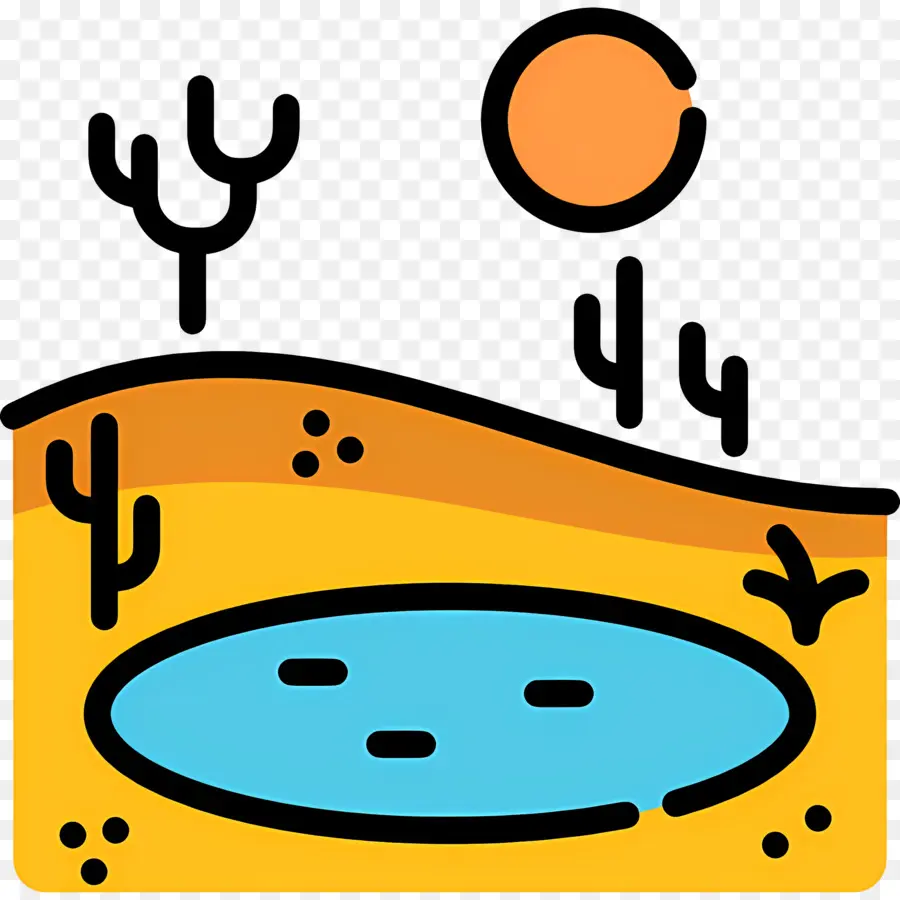 Oasis En El Desierto，Cactus PNG