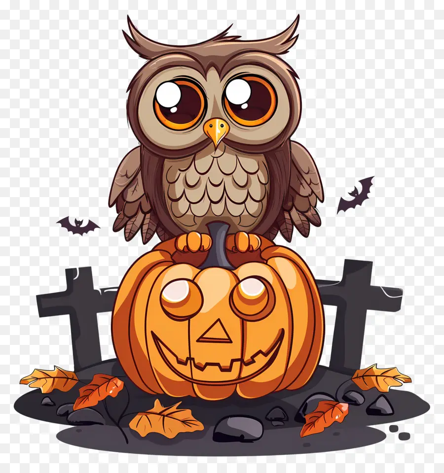 Búho De Halloween，Búho PNG