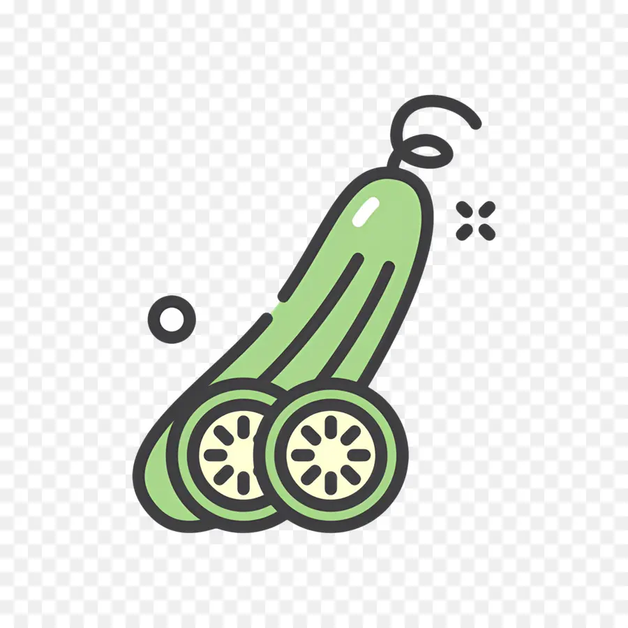 Pepino，Verde PNG