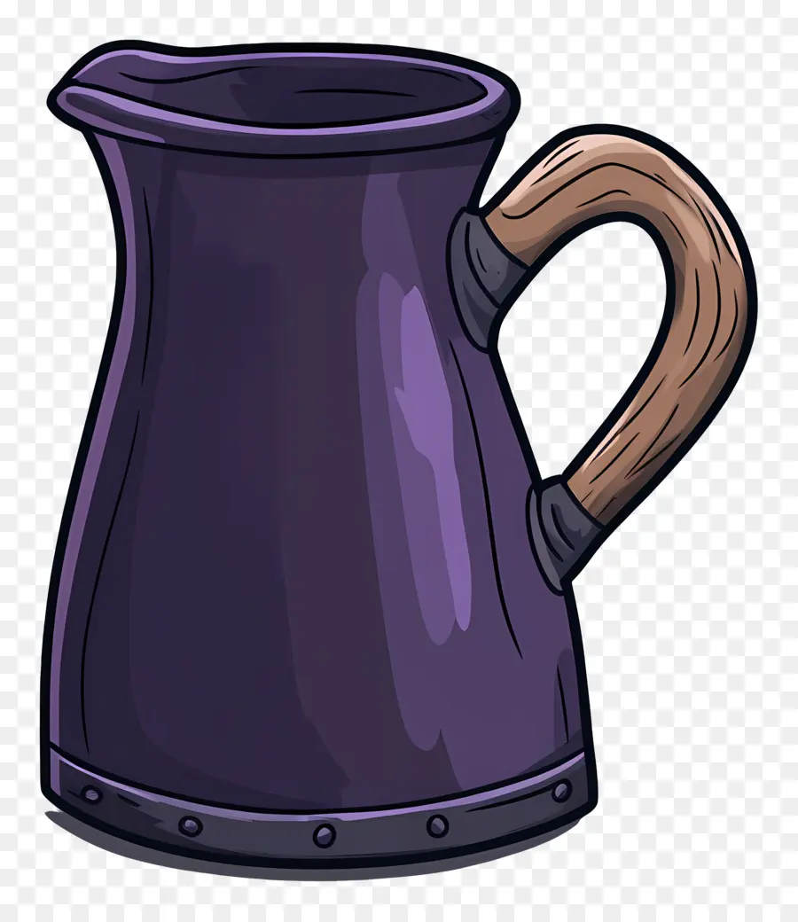 Jarra De Leche，Jarra Morada PNG