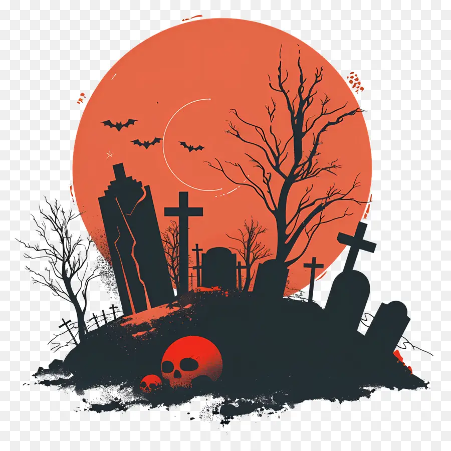 Cementerio De Halloween，Cementerio PNG