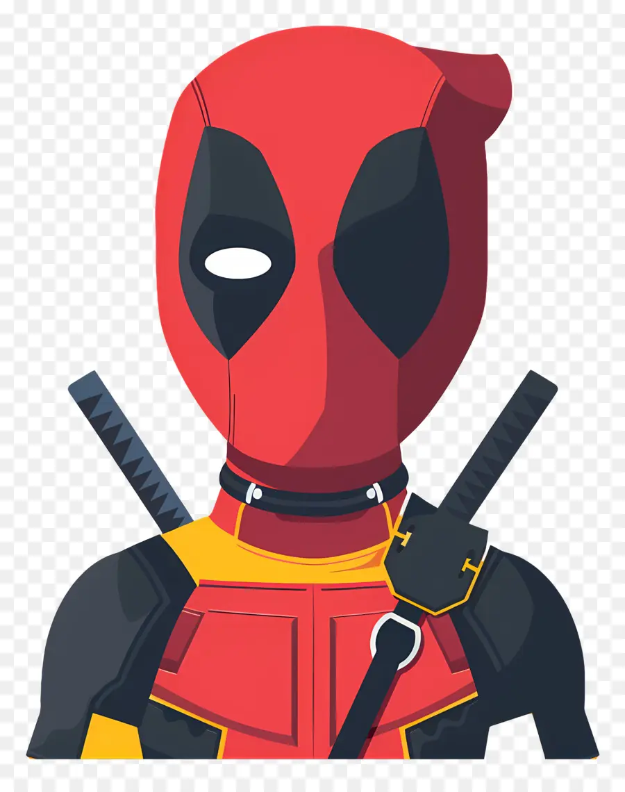 Lindo Deadpool，Máscara De Superhéroe PNG