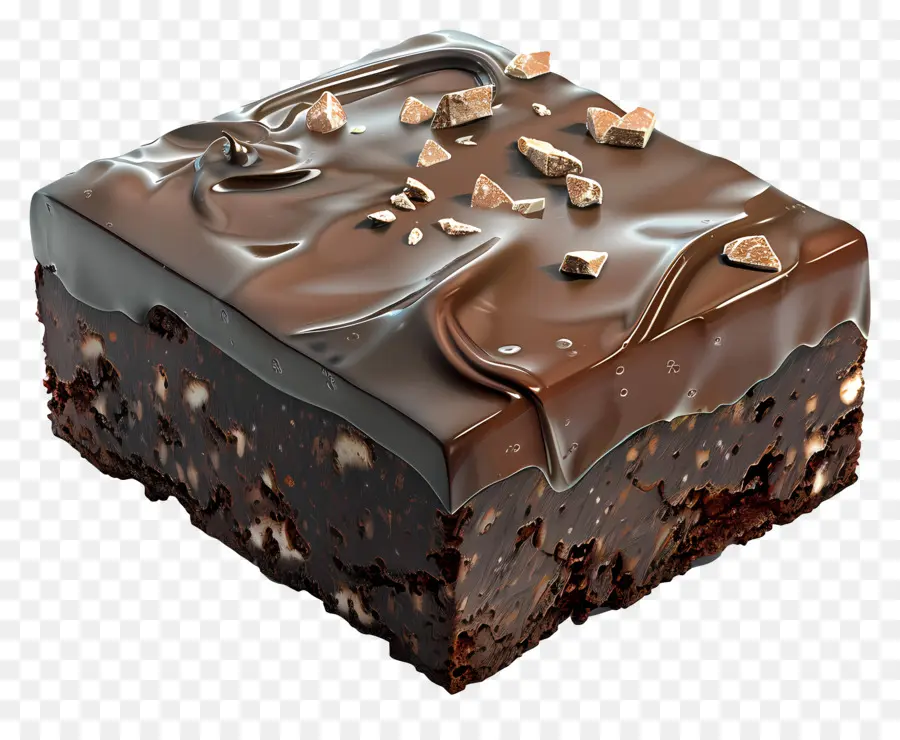 Brownie De Chocolate，Chocolate PNG