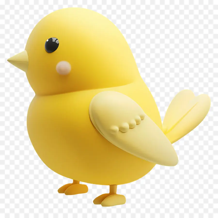 Pájaro Amarillo，Lindo PNG