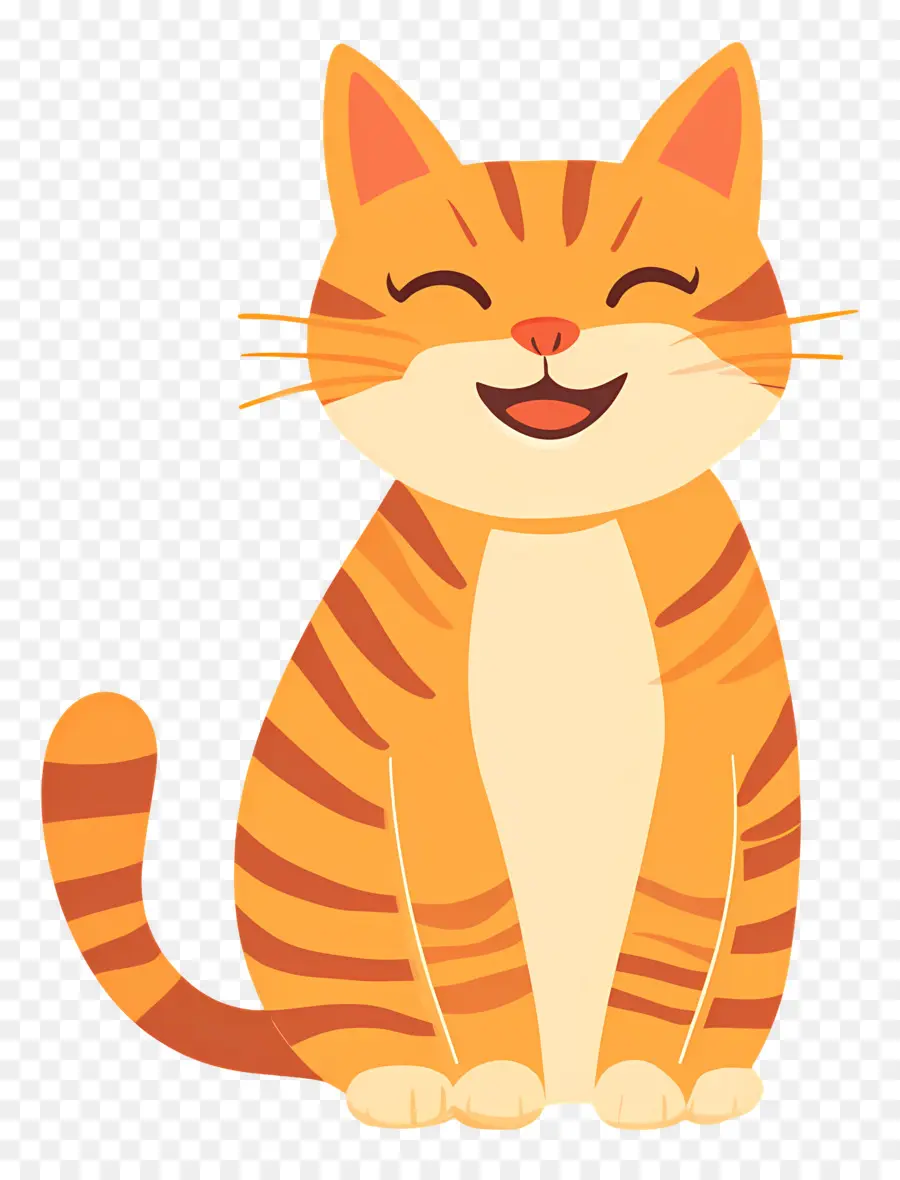 Feliz，Gato PNG