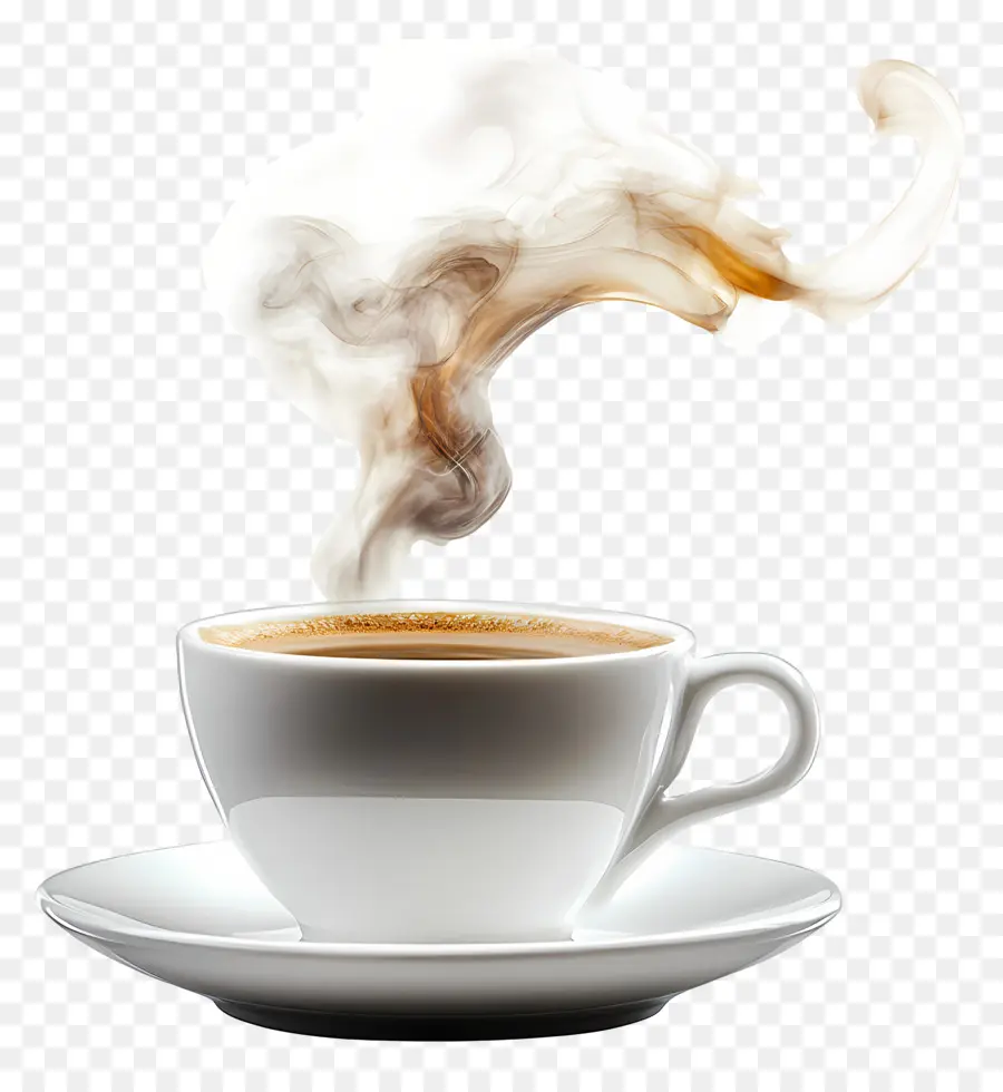 Café Al Vapor，Taza De Café Humeante PNG