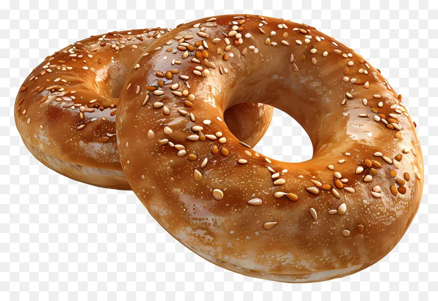 Pan De Bagel，Pretzels PNG