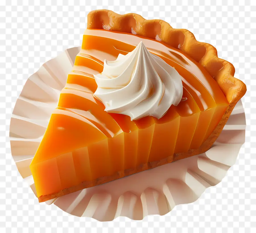 Pastel De Calabaza，Postre PNG