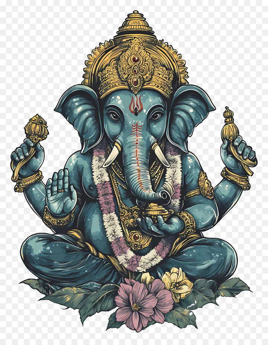 Ganesh，Estatua De Ganesha PNG